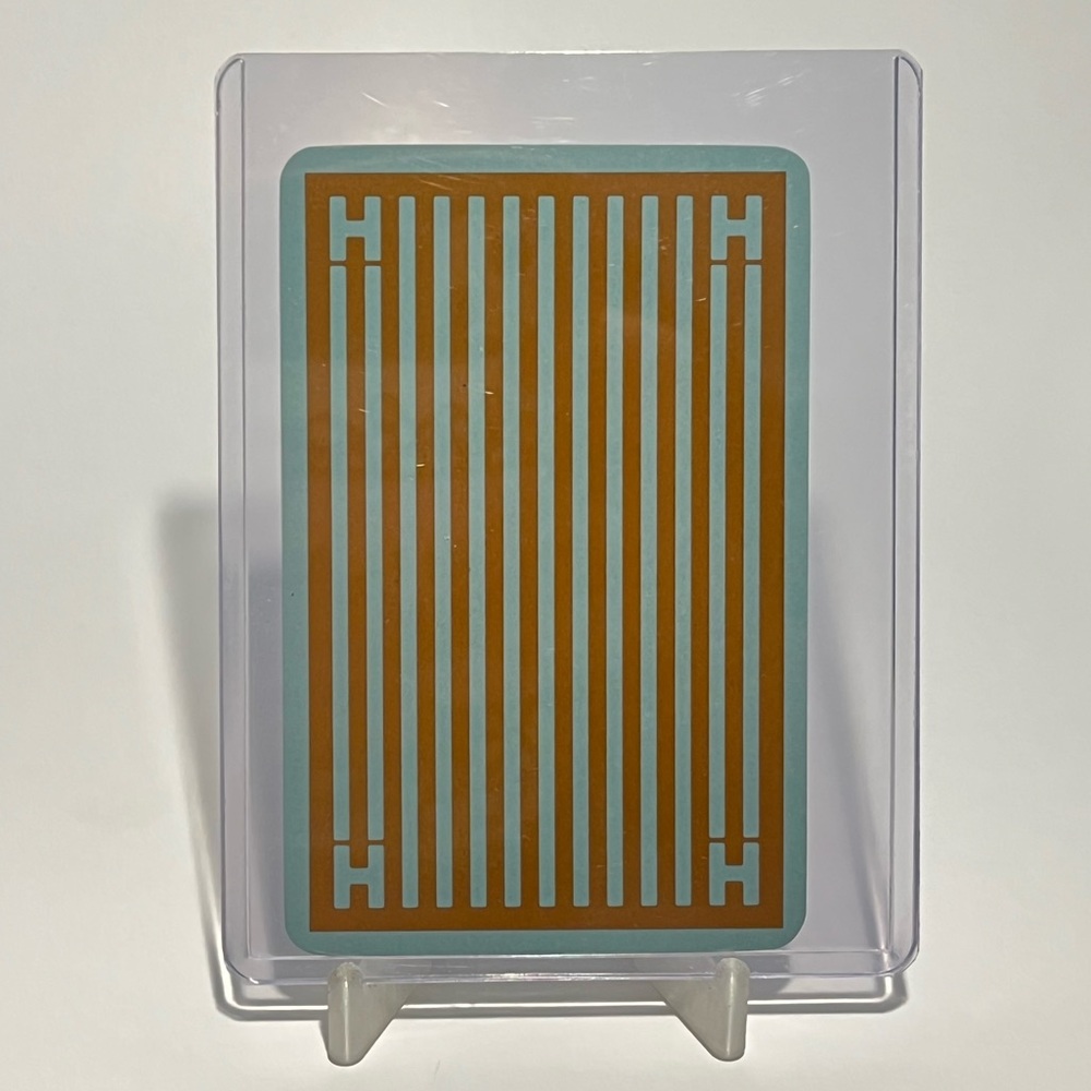 Hermès 9 of Spades Collectible Playing Card